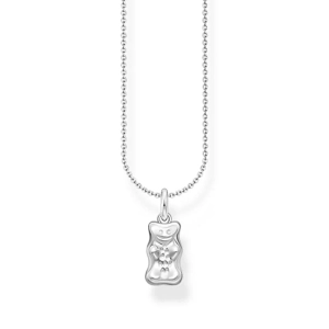 THOMAS SABO x HARIBO halsband i återvunnet silver med HARIBO Goldbears-hänge