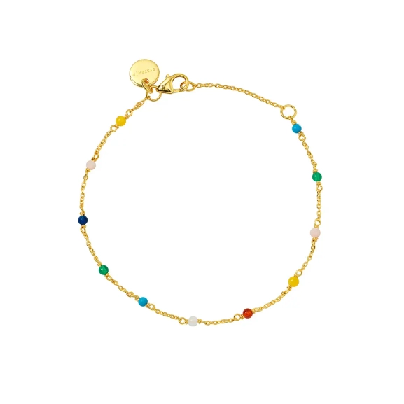 Santa Monica Bracelet Gold - Syster P - Snabb leverans & Gratis paketinslagning - Nordic Spectra