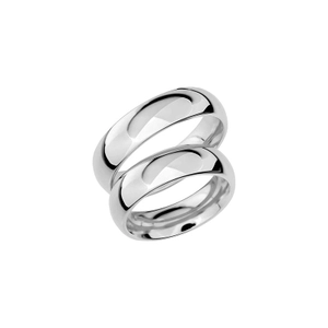 SR1014-6 Platina - Vigsel- & förlovningsringar - Schalins - Fri storleksändring* - Nordic Spectra