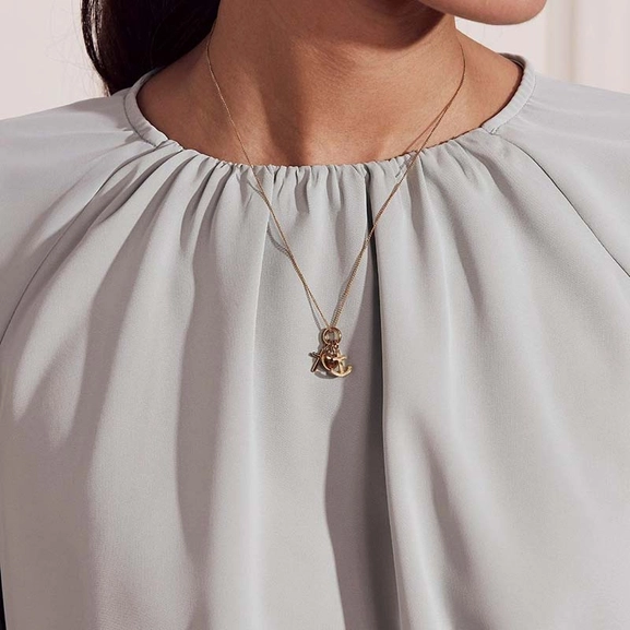 Faith Hope Love Necklace Gold - Edblad - Snabb frakt & paketinslagning - Nordicspectra.se