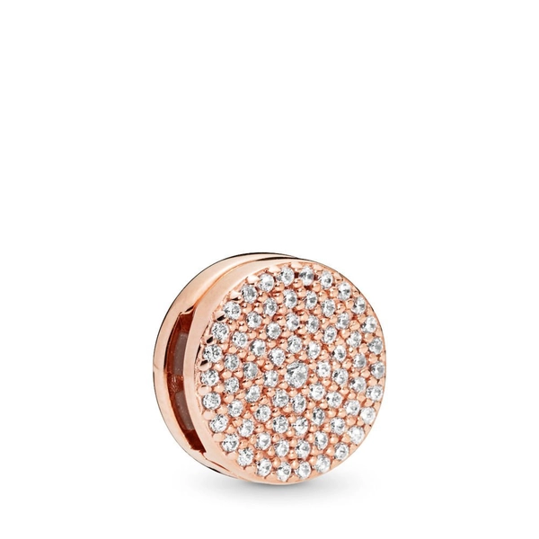 PANDORA Reflexions Dazzling Elegance Rose Clip Berlock - PANDORA - Snabb frakt & paketinslagning - Nordicspectra.se