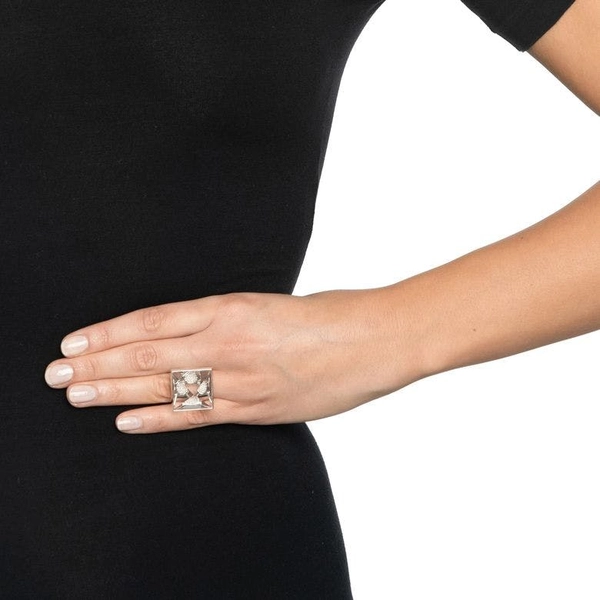 Pyramid & Stars Ring von Efva Attling, Schneller Versand - Nordicspectra.de