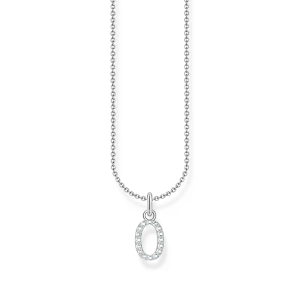 Kette mit Buchstaben-Anhänger O - Thomas Sabo - Nordic Spectra