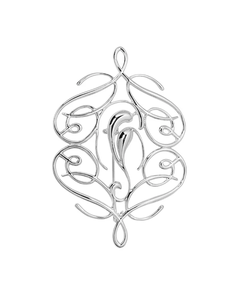 Syster P - Ophelia Brooch Silver