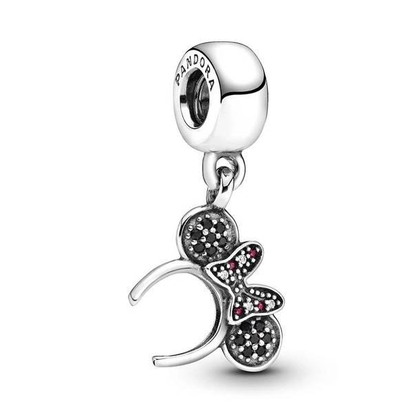Disney Minnie Maus mit Pavé-Haarschleife Charm-Anhänger von PANDORA, Schneller Versand - Nordicspectra.de