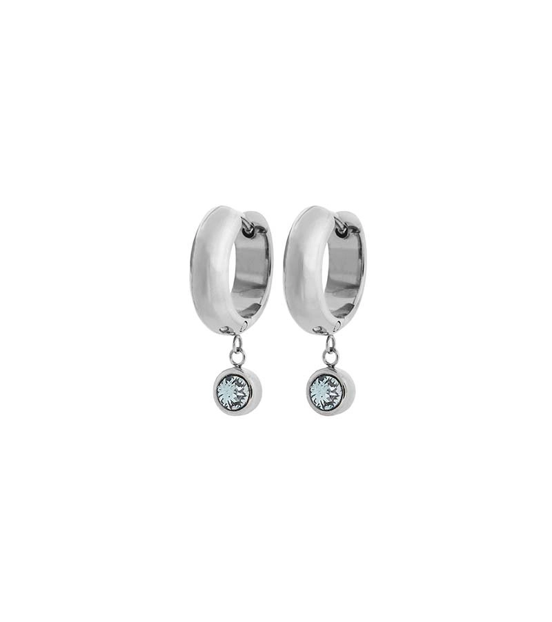 Dew Drop Hoops Aqua Steel - Edblad - Snabb frakt & paketinslagning - Nordicspectra.se