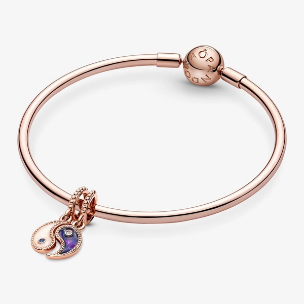 Glittrande & Delbar Yin-Yang Berlock Rosé - PANDORA - Snabb frakt & paketinslagning - Nordicspectra.se