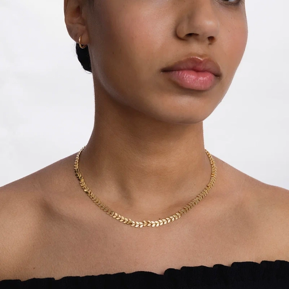 Layers Olivia Necklace Gold - Syster P - Snabb leverans & Gratis paketinslagning - Nordic Spectra