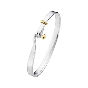 Torun Armring med Gulddetaljer - Georg Jensen armband - Snabb frakt & paketinslagning - Nordicspectra.se