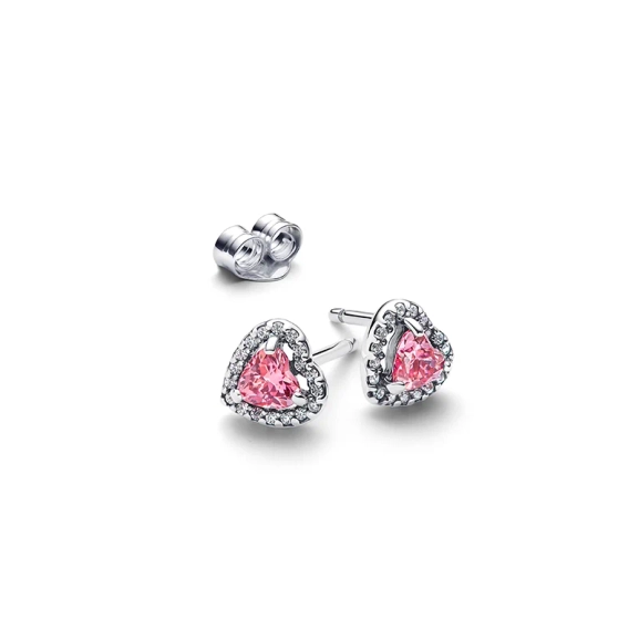 verziert mit rosa Steinen und Pavé-Details. Ein Symbol der Liebe und Dankbarkeit