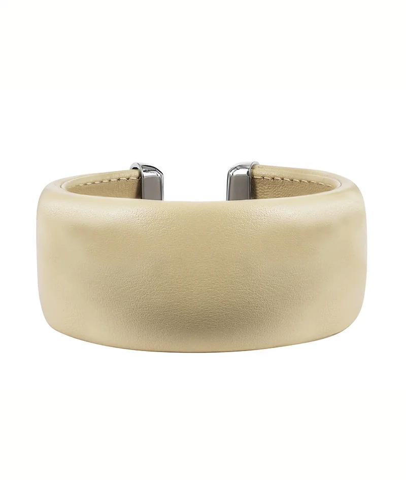 AVA Läder Armband Oyster 30 mm - Astrid & Agnes - Nordic Spectra