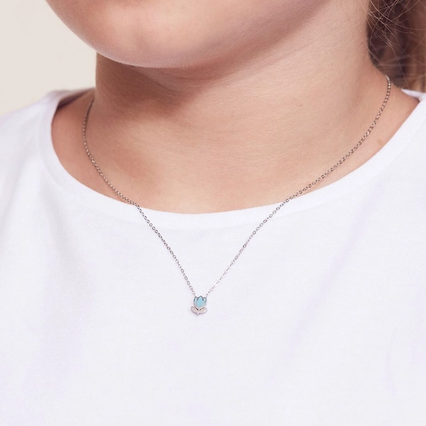 Tulip Necklace Child Steel - Edblad - Snabb frakt & paketinslagning - Nordicspectra.se