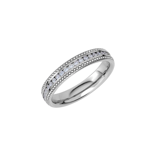 Reflection 06 White Gold - Wedding & engagement rings - Schalins - Scandinavian design - Nordic Spectra