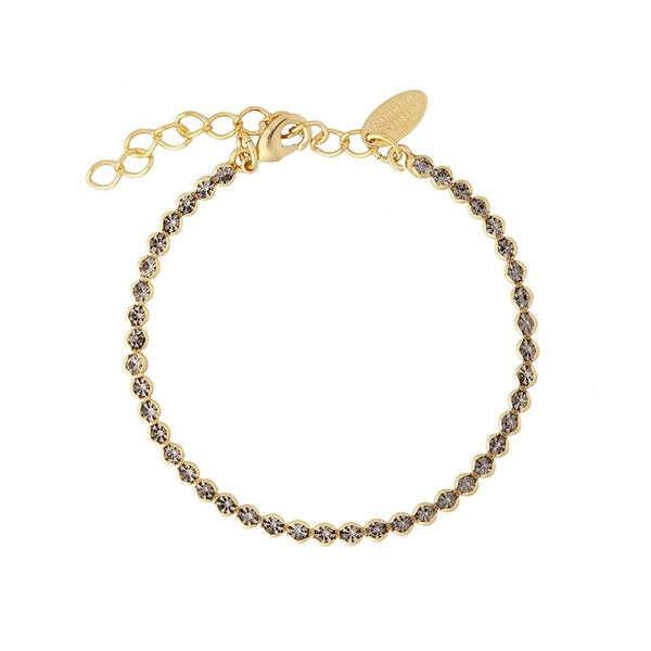 Siri Bracelet Gold Black Diamond - Caroline Svedbom - Snabb frakt & paketinslagning - Nordicspectra.se