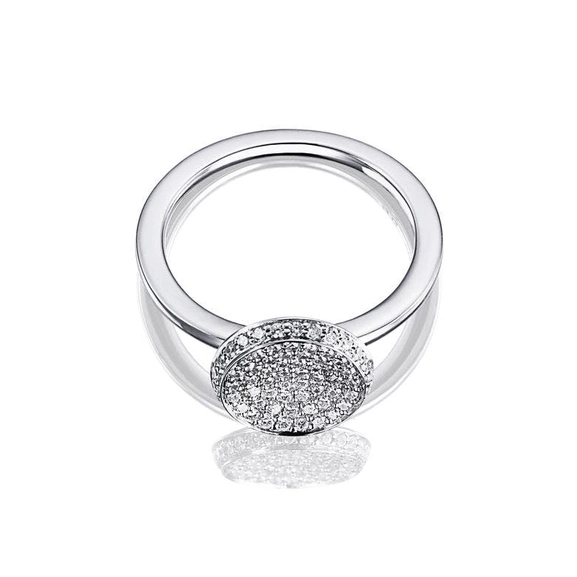 Love Bowl Ring White Gold - Efva Attling ringar - Snabb frakt & paketinslagning - Nordicspectra.se