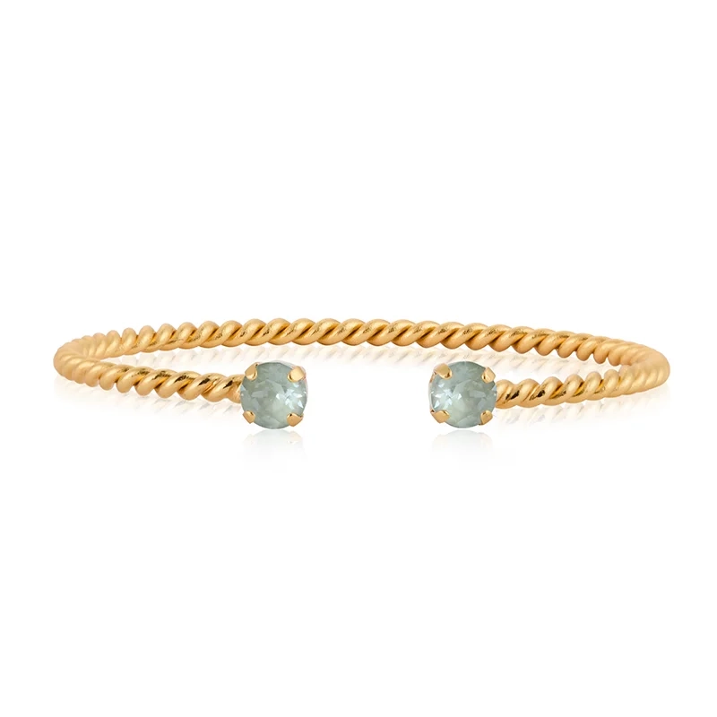 Caroline Svedbom - Mini Twisted Bracelet Gold Agave Ignite
