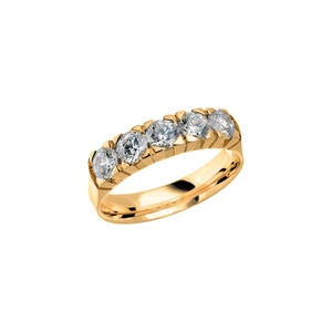 Rocky 1.00 Gold - Wedding & engagement rings - Schalins - Scandinavian design - Nordic Spectra