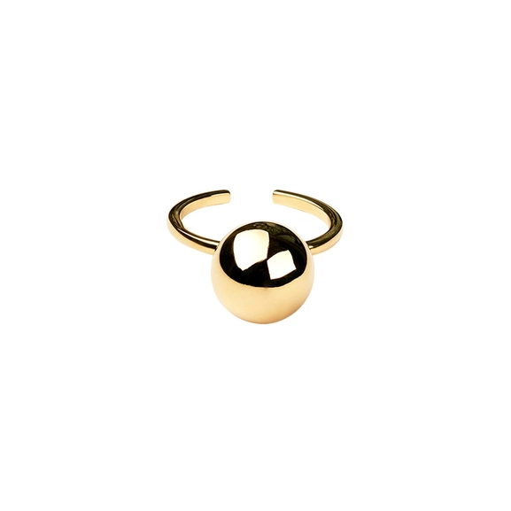 Globe Ball Ring Gold - Emma Israelsson - Suuri valikoima & ilmainen lahjapaketointi - Nordicspectra.fi