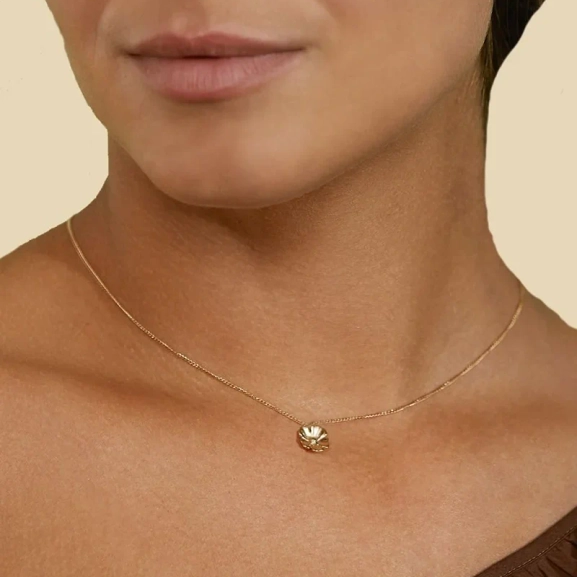Floral Necklace S Gold - Edblad - Snabb frakt & paketinslagning - Nordic Spectra