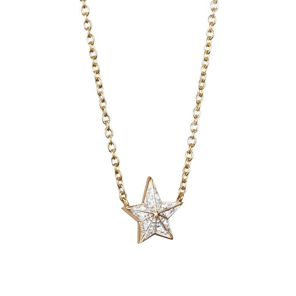 Catch A Falling Star & Stars Necklace Gold - Efva Attling halsband - Snabb frakt & paketinslagning - Nordicspectra.se