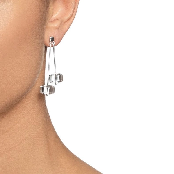 Crystal Disc Earrings - Efva Attling örhängen - Snabb frakt & paketinslagning - Nordicspectra.se