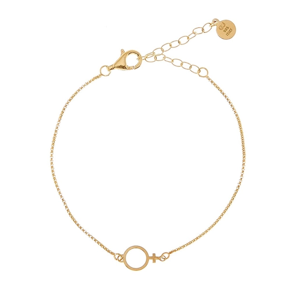 Letters Venus Chain Brace Gold -CU Jewellery - Snabb frakt & paketinslagning - Nordicspectra.se