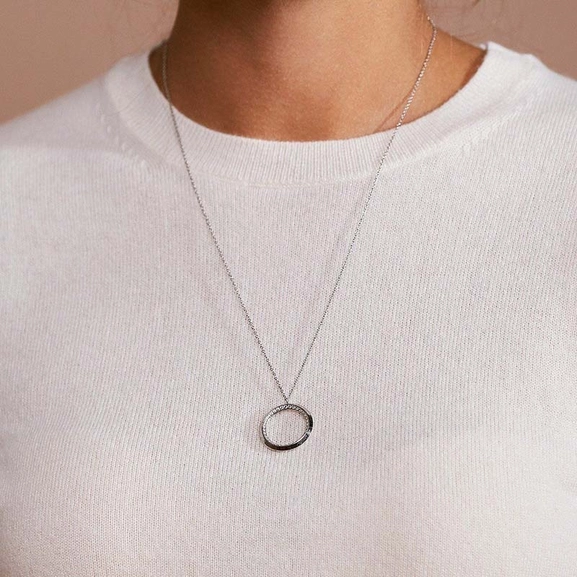 Zinnia Necklace L Steel - Edblad - Snabb frakt & paketinslagning - Nordicspectra.se