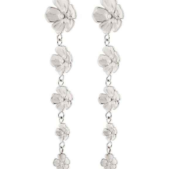 Floral Earrings Steel - Edblad - Snabb frakt & paketinslagning - Nordicspectra.se