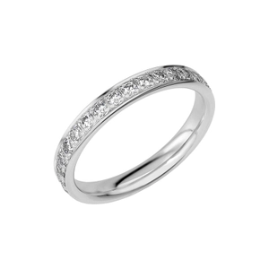 SR2003 Vitguld - Vigsel- & förlovningsringar - Schalins - Fri storleksändring* - Nordic Spectra