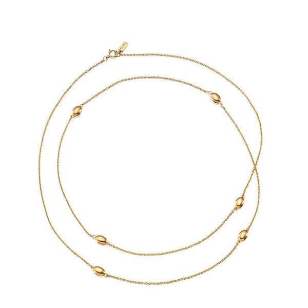 Love Bead Long Necklace Gold - Efva Attling halsband - Snabb frakt & paketinslagning - Nordicspectra.se
