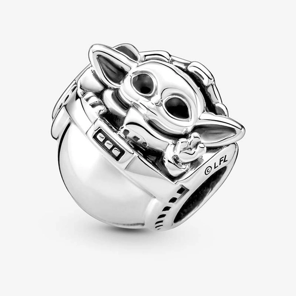 Star Wars Grogu™ & Krippe Charm von PANDORA, Schneller Versand - Nordicspectra.de