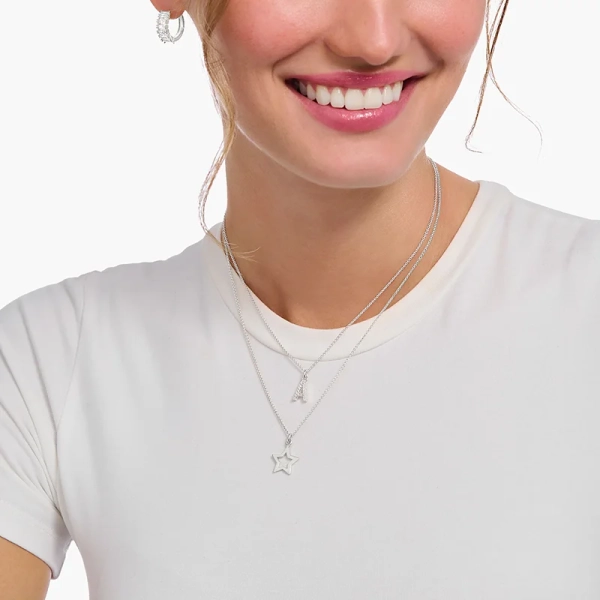 Halsband med Stjärna - Thomas Sabo - Snabb leverans & paketinslagning - Nordic Spectra