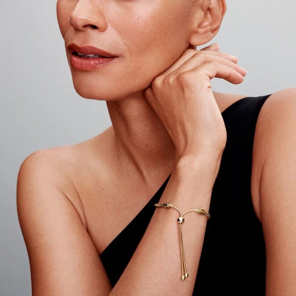 Ormkedjearmband Guld - PANDORA - 1-2 dagar leverans - Gratis paketinslagning