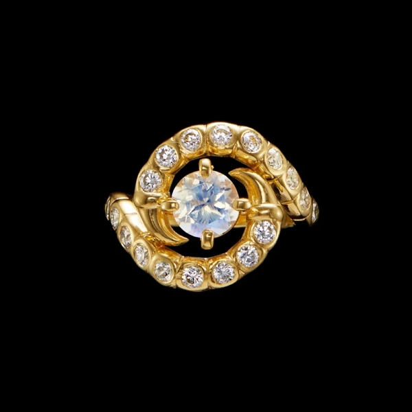 Maze Ring Gold - Maria Nilsdotter - Schmuck im skandinavischen Design - Nordic Spectra