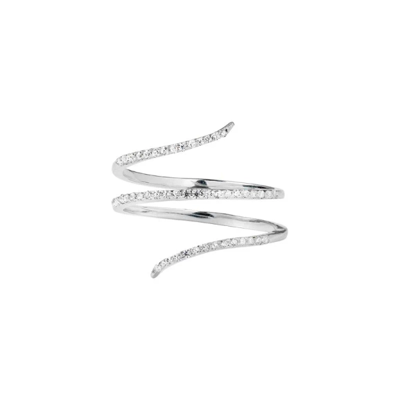 Sparkle Wrap Ring Silver - Syster P - Beliebter Schmuck für alle Gelegenheiten