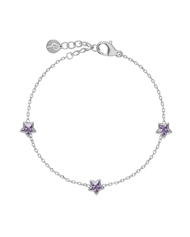 Star Sparkle Bracelet Kids Purple Steel - Edblad - Snabb leverans - Gratis paketinslagning