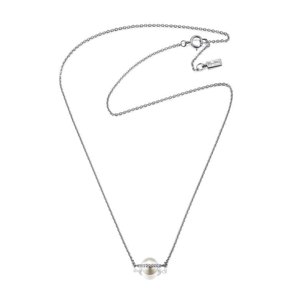 Day Pearl & Stars Necklace White Gold von Efva Attling, Schneller Versand - Nordicspectra.de