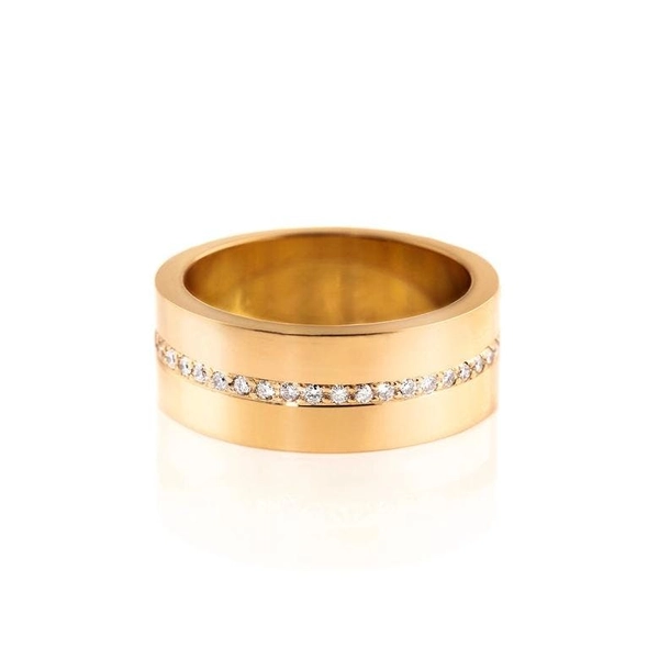 Wide & Stars Ring Gold - Efva Attling ringar - Snabb frakt & paketinslagning - Nordicspectra.se