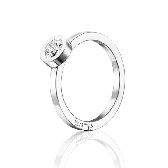 The Wedding Thin Ring 0.40 ct White Gold - Efva Attling ringar - Snabb frakt & paketinslagning - Nordicspectra.se