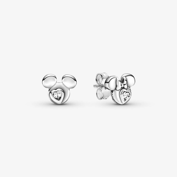 Disney Musse Pigg & Mimmi Pigg Silhuett Stiftörhängen - PANDORA - Snabb frakt & paketinslagning - Nordicspectra.se