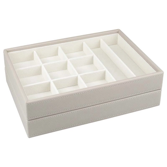 Smyckeskrin Stories Stackable Greige - Snabb frakt & paketinslagning - Nordicspectra.se