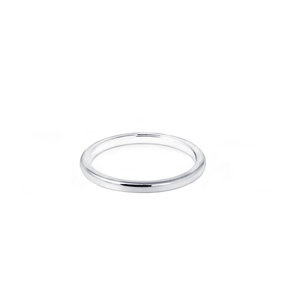 1946 Ring Välvd 2 mm Vitguld - Nordic Spectra - Förstärker livets stora händelser - Nordic Spectra