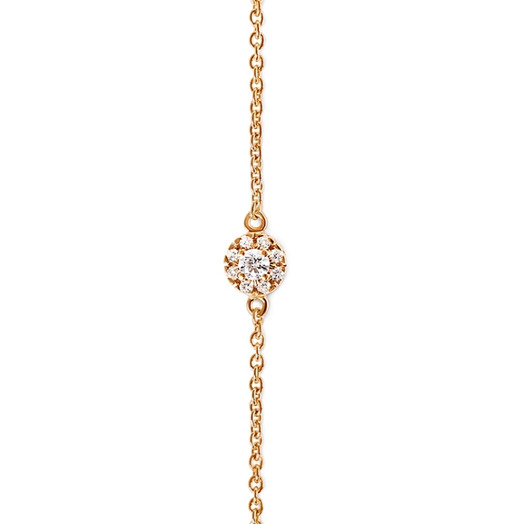 Ella Carmosé Bracelet Gold 0,18 ct Diamonds von Nordic Spectra, Schneller Versand - Nordicspectra.de