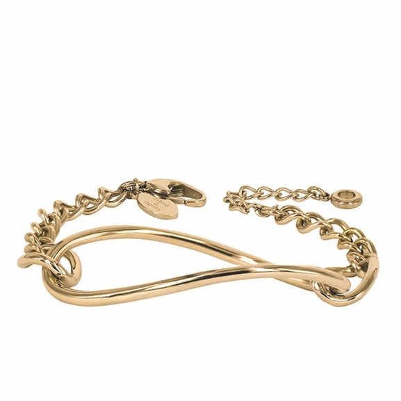 MILLA Big Armband Guld - Astrid & Agnes - Snabb frakt & paketinslagning - Nordicspectra.se