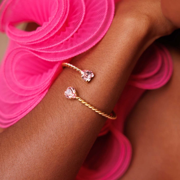 Valentina Bracelet Gold Rose - Caroline Svedbom - Snabb frakt & paketinslagning - Nordicspectra.se