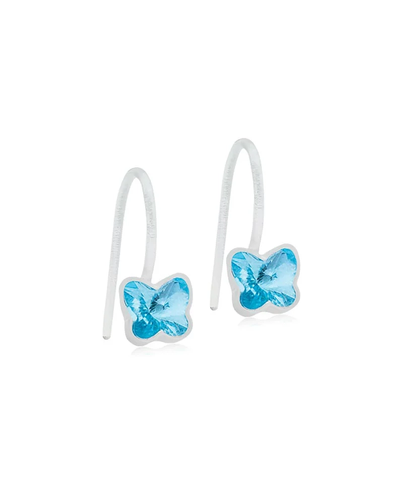 Blomdahl - MP Pendant Fixed Butterfly 5 mm Aquamarine