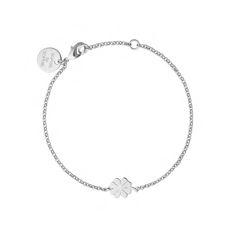 SOPHIE by SOPHIE - Clover Bracelet Silver