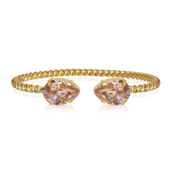Mini Drop Bracelet Gold Vintage Rose - Caroline Svedbom - Nopea toimitus ja lahjapakkaus - Nordic Spectra
