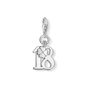 Charm-Anhänger Glückszahl 18 von Thomas Sabo, Schneller Versand - Nordicspectra.de