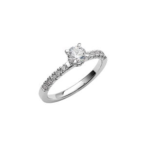 Love 14 White Gold - Wedding & engagement rings - Schalins - Scandinavian design - Nordic Spectra